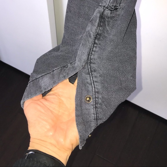 Free People linen/tencil pants - Picture 4 of 8